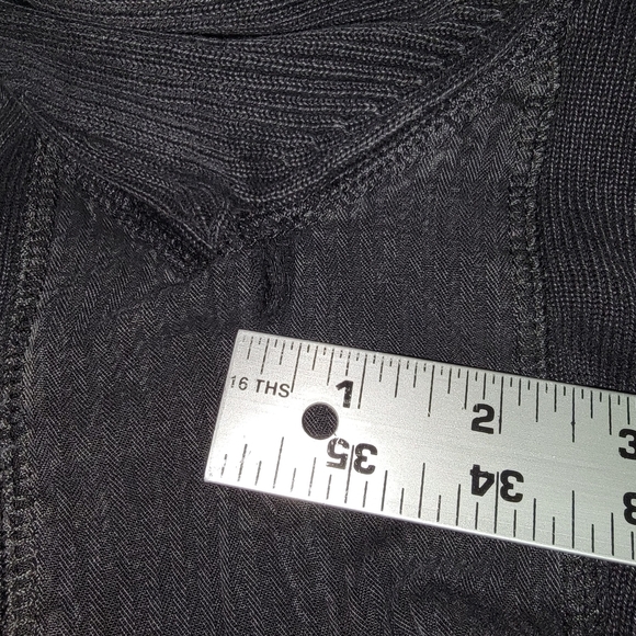 #251 BKE mens pullover quarter zip up sweater size XL - Picture 6 of 7